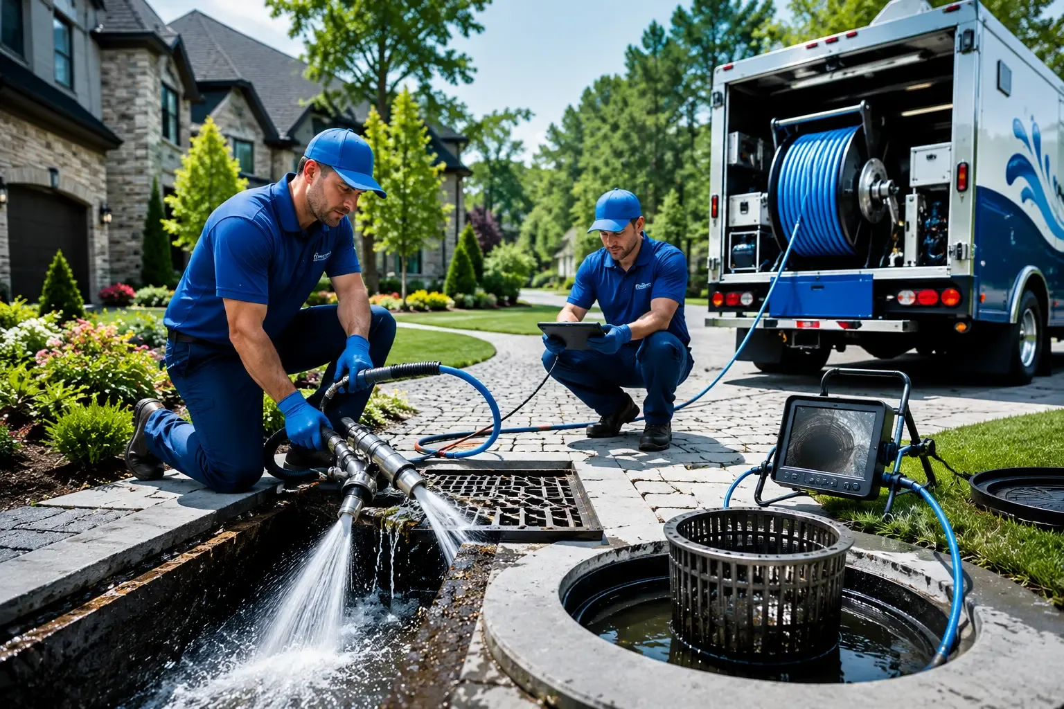 Local outdoor drain cleaning professionals in Hood, VA